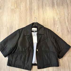 Ganni Black Padded Jacket